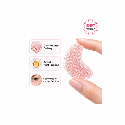 Microneedle Eye Patches-  Retinol + Plant Squalane